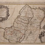 Framed Print on Rag Paper: Map of Judea 1653