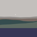 The Picturalist | Fine Art Prints on Paper Landscape with Full Moon