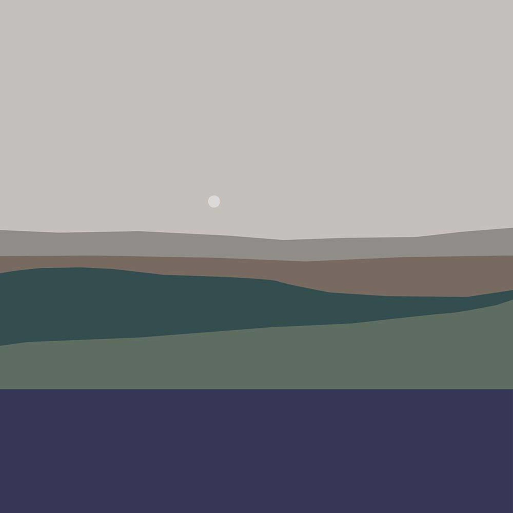 The Picturalist | Fine Art Prints on Paper Landscape with Full Moon by Alejandro Franseschini