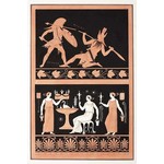 Framed Print on Rag Paper: Gladiator Combat