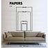 Fine Art Print on Rag Paper Architectural Details "Portes relatives aux Cinq Ordonnances"