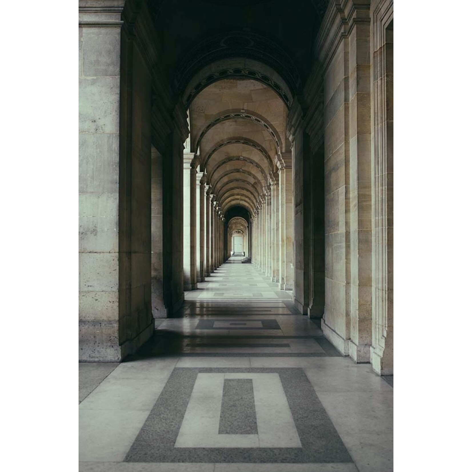 The Picturalist | Fine Art Prints on Paper The Louvre Perspective by A. Holyake