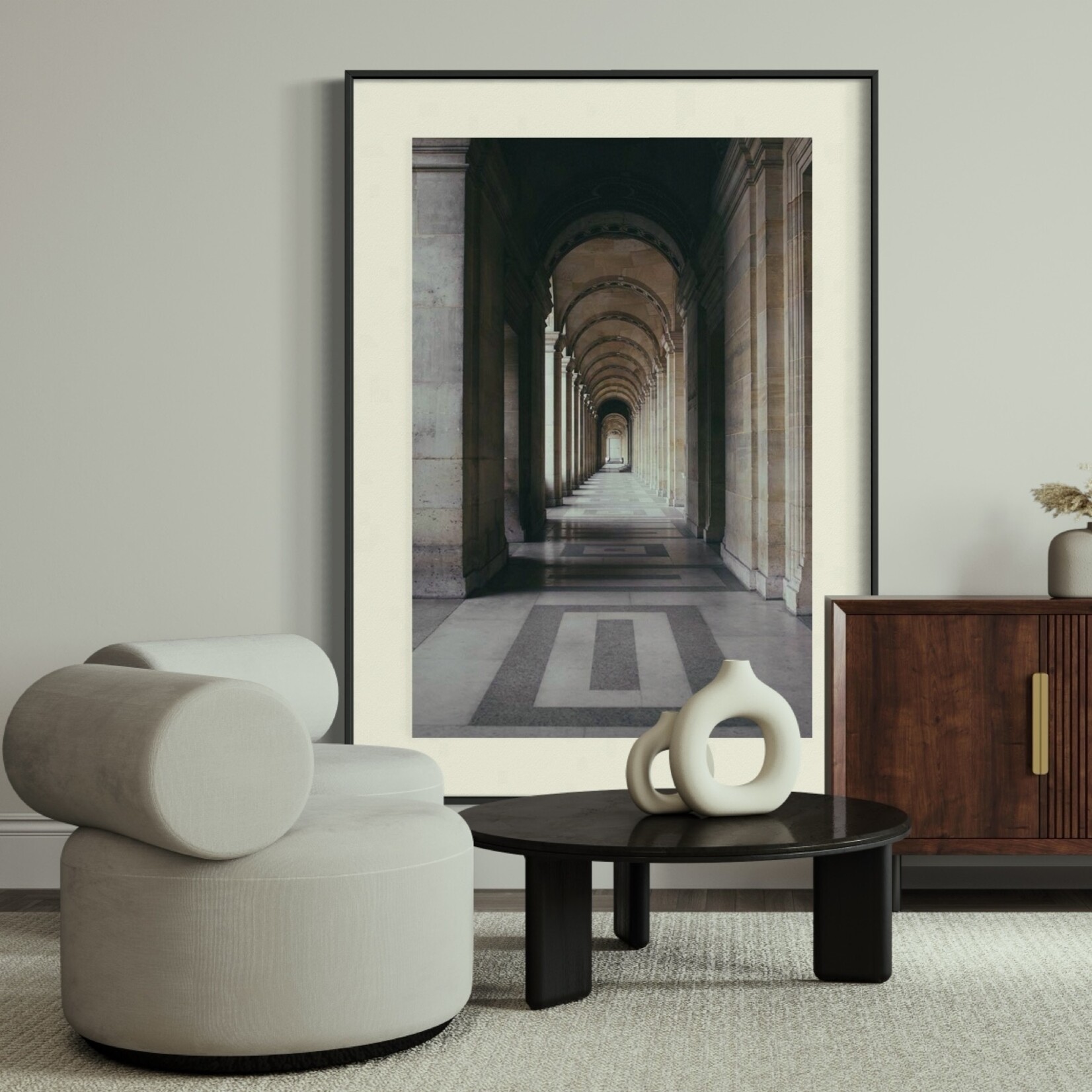The Picturalist | Fine Art Prints on Paper The Louvre Perspective by A. Holyake