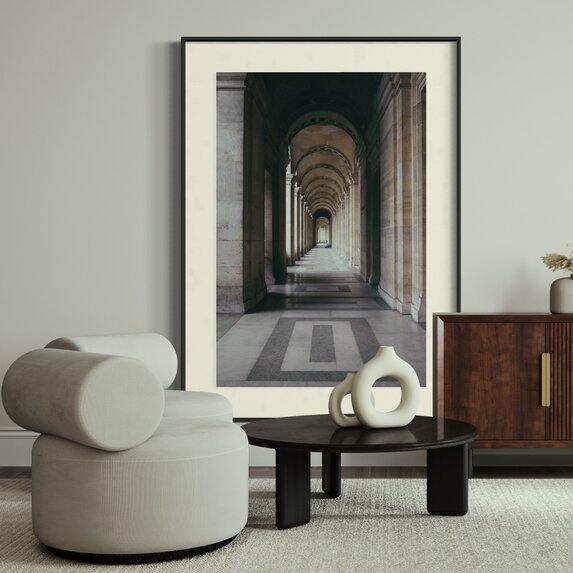 The Picturalist | Fine Art Prints on Paper The Louvre Perspective by A. Holyake