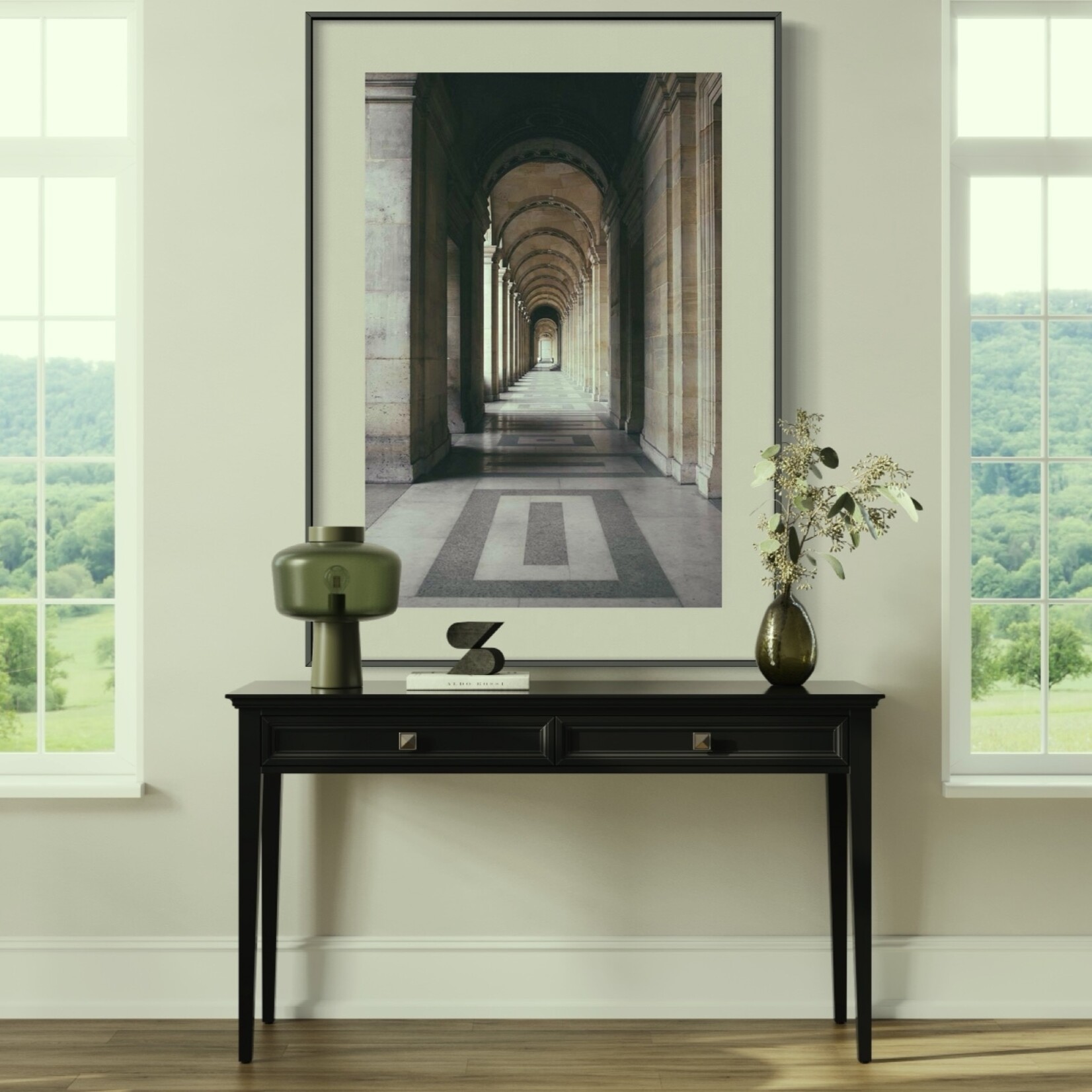 The Picturalist | Fine Art Prints on Paper The Louvre Perspective by A. Holyake