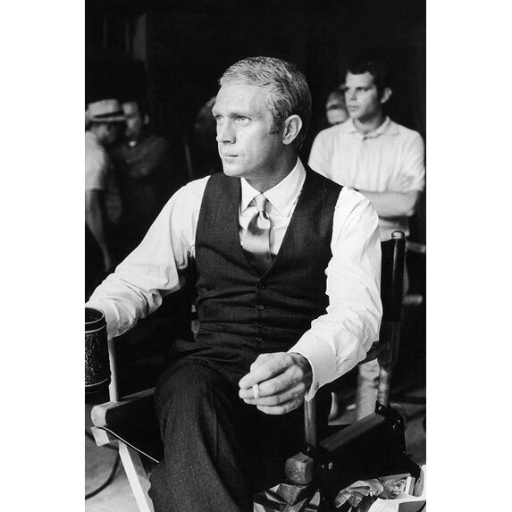 Getty Images Gallery Steve McQueen on Set, 1968