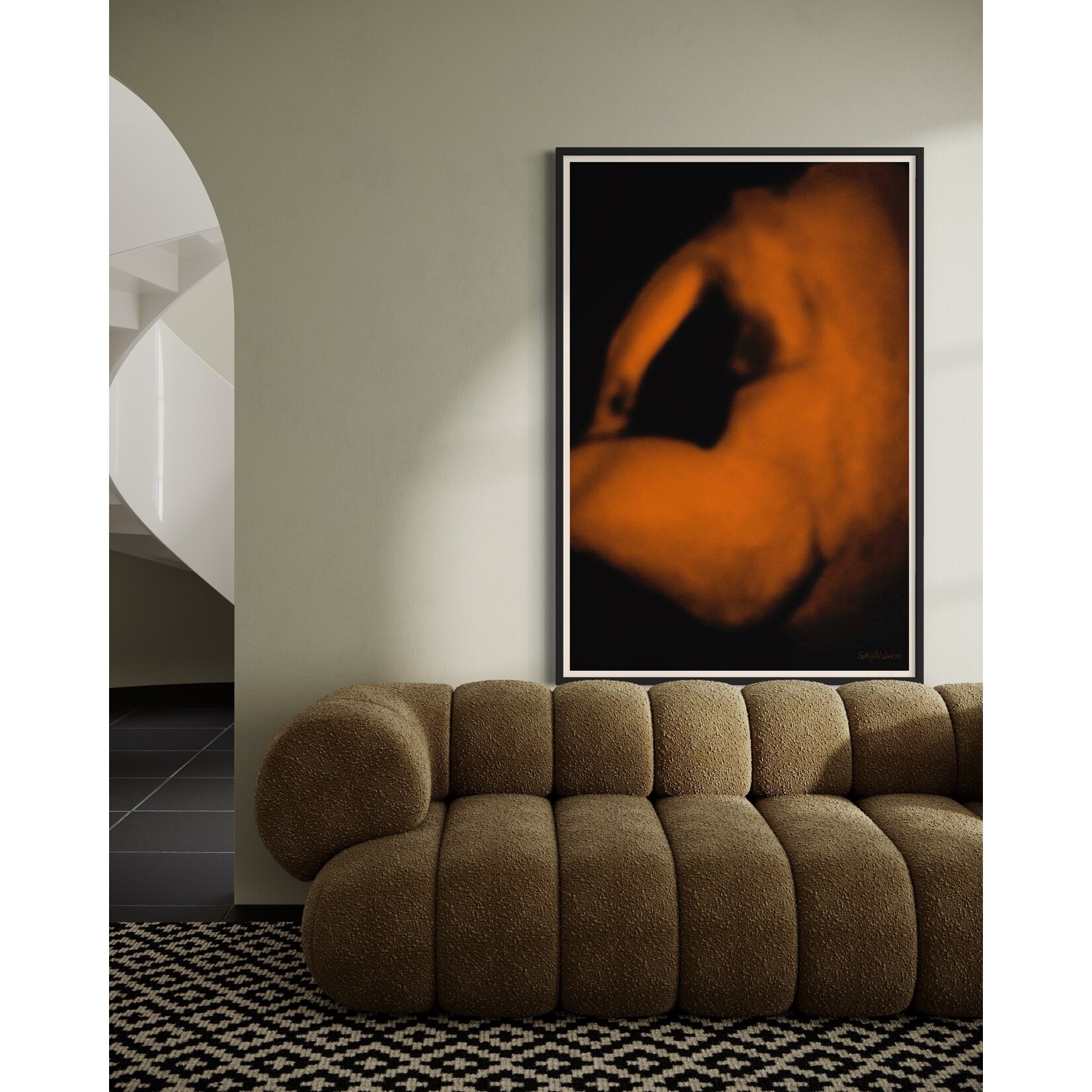 The Picturalist | Fine Art Prints on Paper Woman's Back by Sonja Lukenic