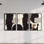 The Picturalist | Print on Canvas Natural Sketches Triptych
