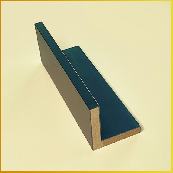 The Picturalist | Print on Canvas Robert in Blue Triptych by Alejandro Franseschini