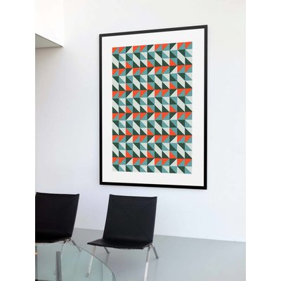 Framed Print on Rag Paper: Moderno by Alejandro Franseschini