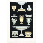 Framed Print on Rag Paper: Antique Greek Vases and Urns Series2