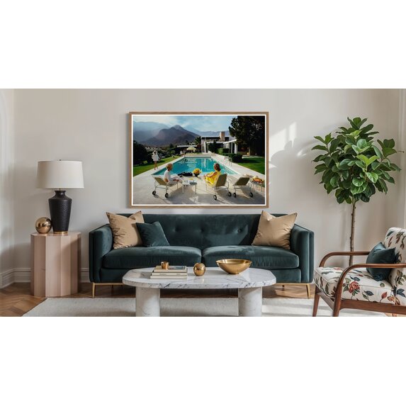 Getty Images Gallery Slim Aarons – Poolside Gossip, Kaufmann House, Palm Springs