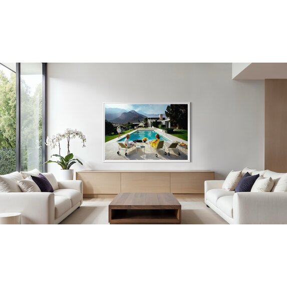Getty Images Gallery Slim Aarons – Poolside Gossip, Kaufmann House, Palm Springs