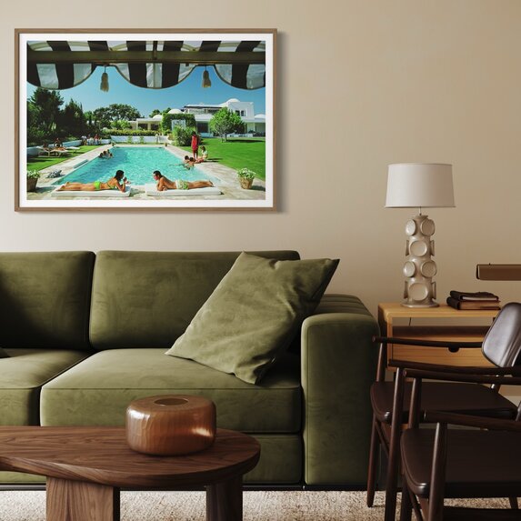 Getty Images Gallery Poolside in Sotogrande by Slim Aarons