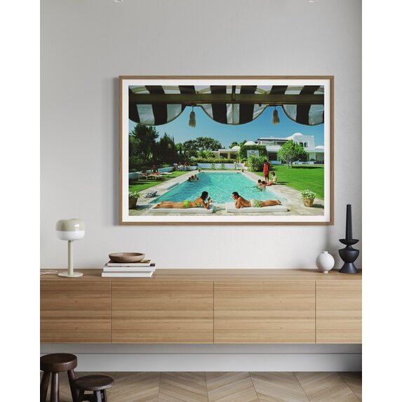 Getty Images Gallery Poolside in Sotogrande by Slim Aarons