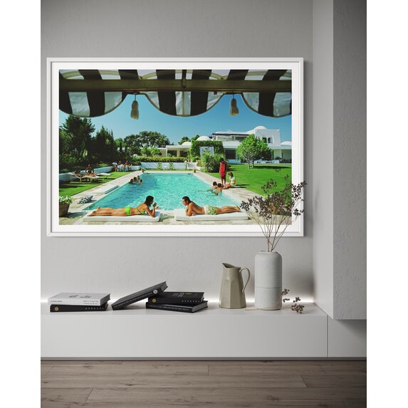 Getty Images Gallery Poolside in Sotogrande by Slim Aarons