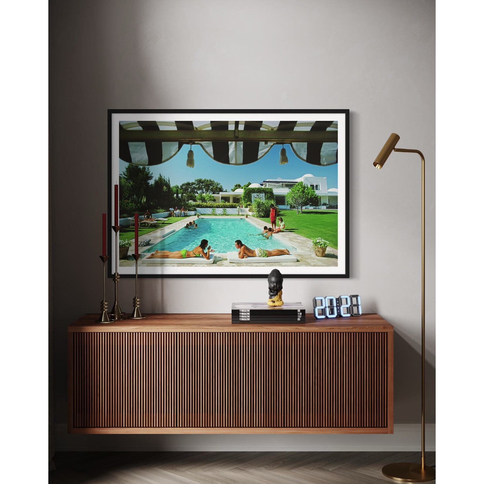 Getty Images Gallery Poolside in Sotogrande by Slim Aarons