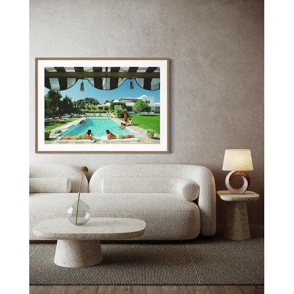 Getty Images Gallery Poolside in Sotogrande by Slim Aarons