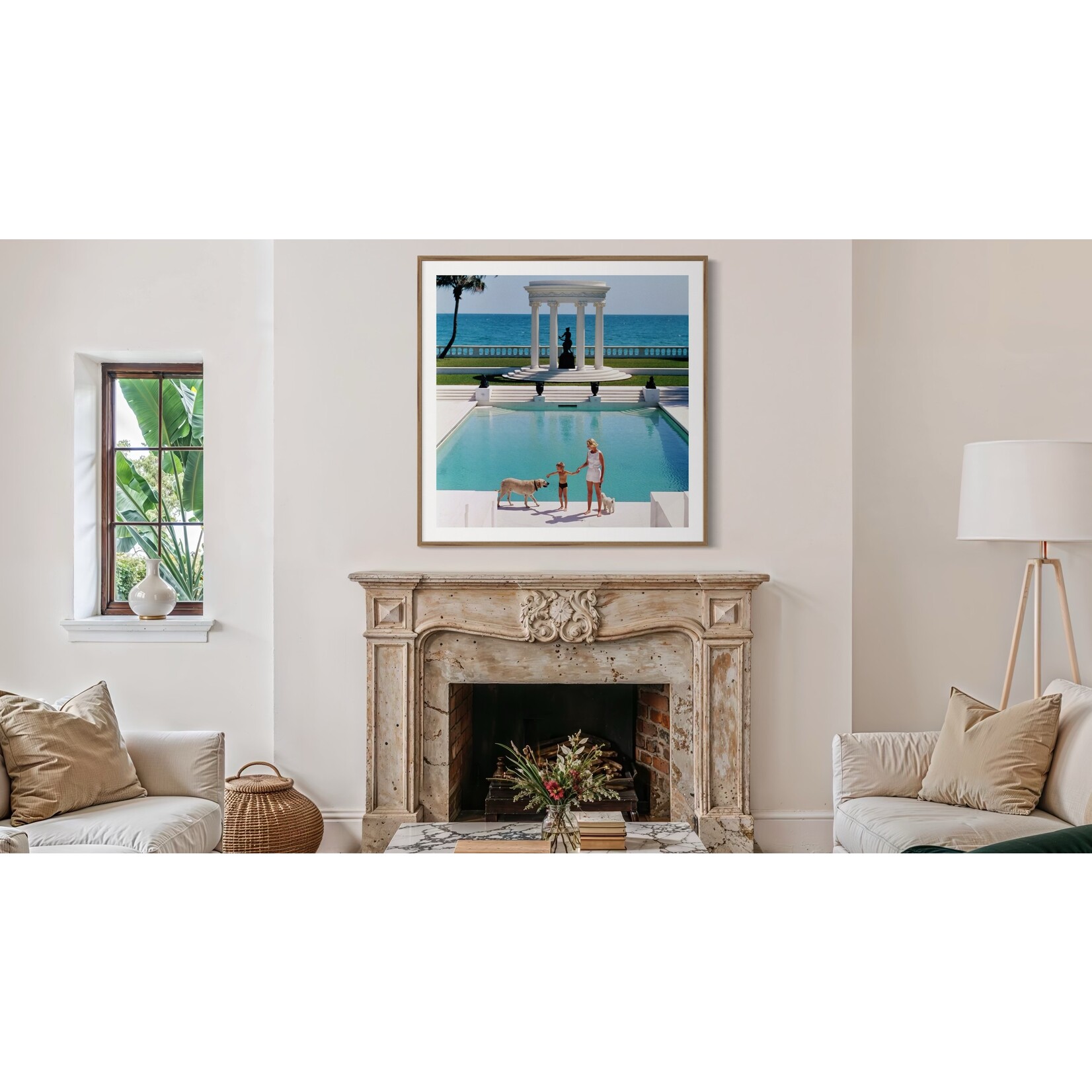 Getty Images Gallery Nice Pool by Slim Aarons