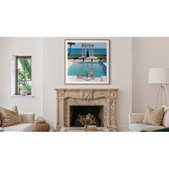 Getty Images Gallery Nice Pool by Slim Aarons