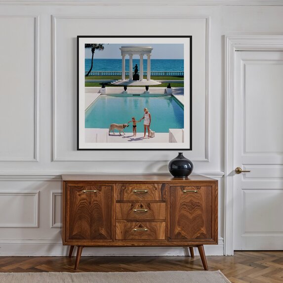 Getty Images Gallery Nice Pool by Slim Aarons