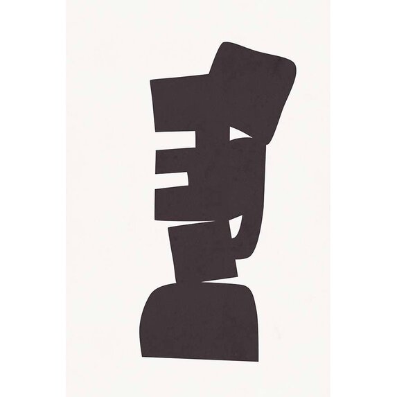 Fine Art Print on Rag Paper Modernist Shapes 2 by Alejandro Franseschini