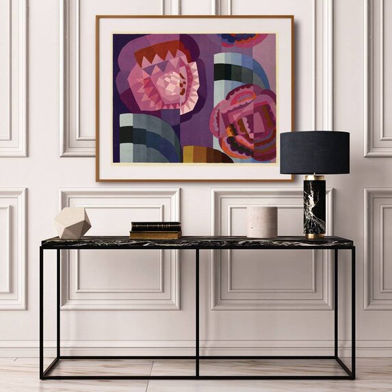 The Picturalist | Fine Art Prints on Paper Geometric Roses by Edouard Benedictus