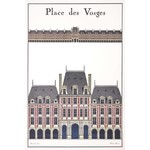 Fine Art Print on Rag Paper La Place Des Vosges