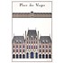 The Picturalist | Fine Art Prints on Paper La Place Des Vosges Architectural Drawing