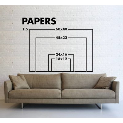 Framed Print on Rag Paper: Visual Comfort by N. Lee