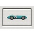 Framed Print on Rag Paper: Vintage Formula Aston Martin