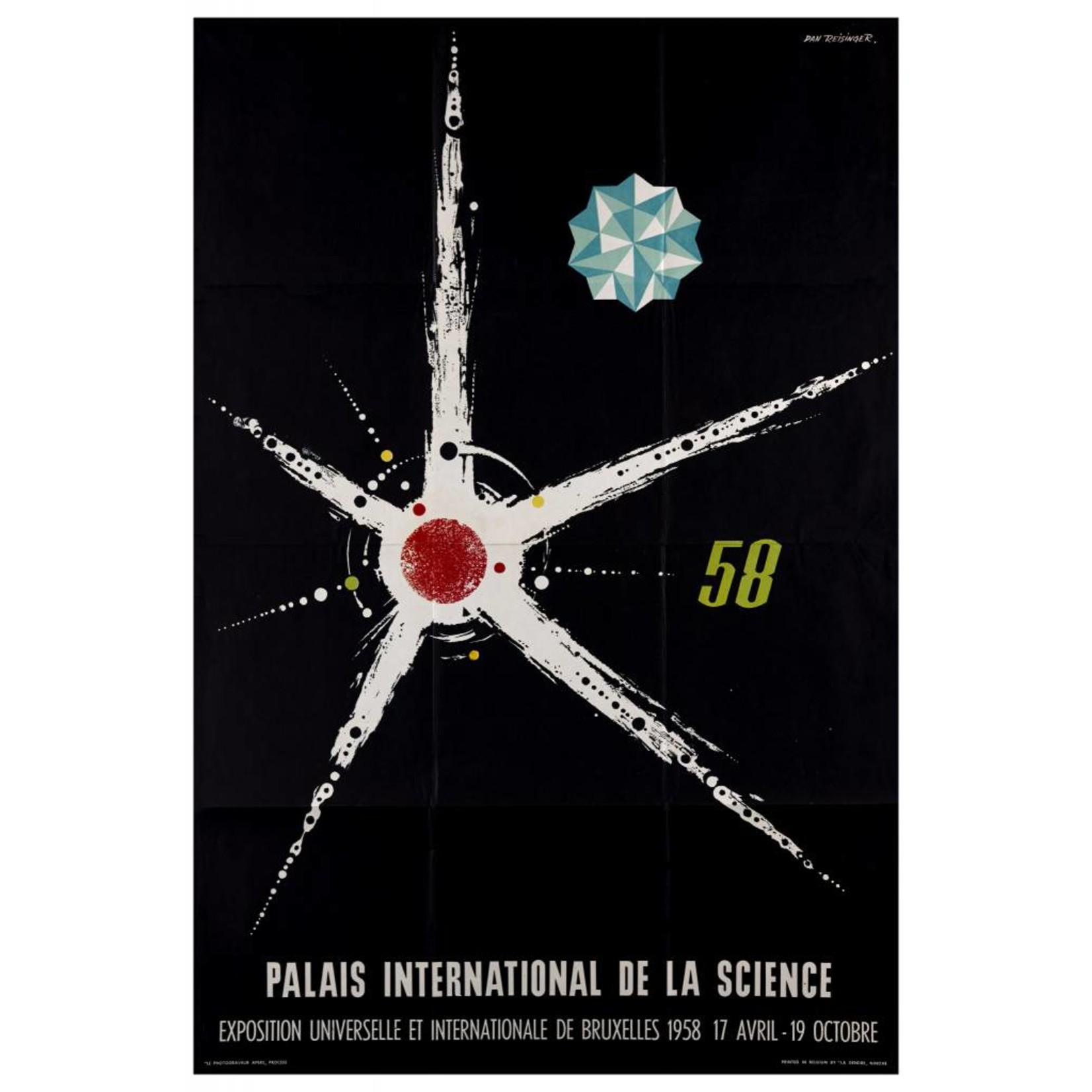 The Picturalist | Fine Art Prints on Paper 1958 Palais International de la Science Brussels