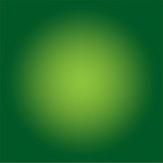 Facemount Acrylic: Green Halo