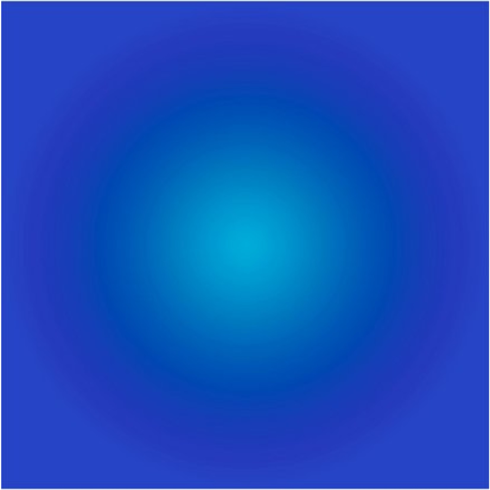 The Picturalist | Facemount Metal Cerulean Blue Halo by Alejandro Franseschini