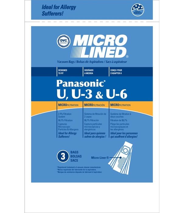 Panasonic Panasonic DVC Bags U, U3 & U6 3 Pack