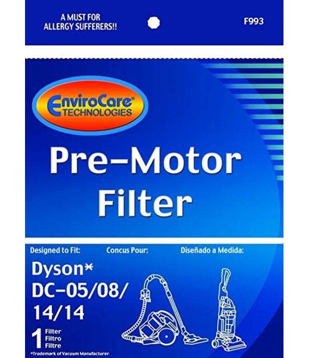 Dyson Envirocare Filter - Dyson Pre Motor DC05/8/14/15 (Replacement)