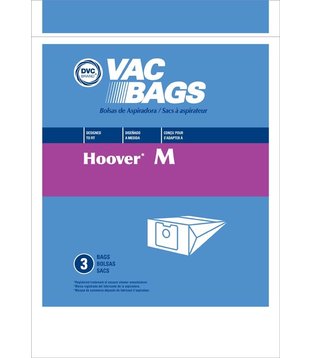 Hoover DVC Bags - Type M  (3 Pack)