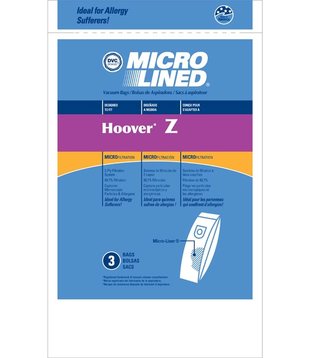 Hoover DVC Bags - Type Z  (3 Pack)