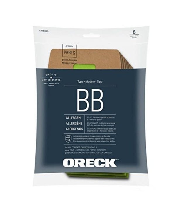 Oreck Oreck Genuine Bags - Buster B (8 Pack)