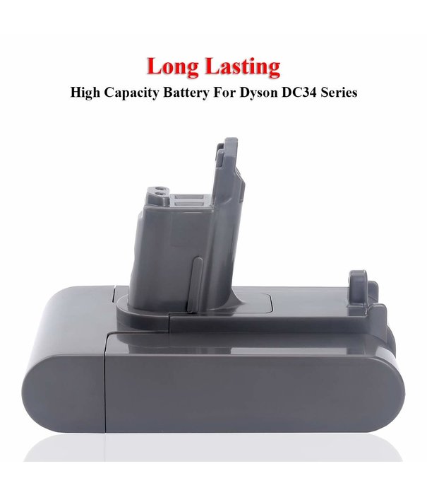 Dyson Extended Life Battery Power Pack - Dyson Type B (Screw in) DC31, DC34, DC35, DC44, Replacement