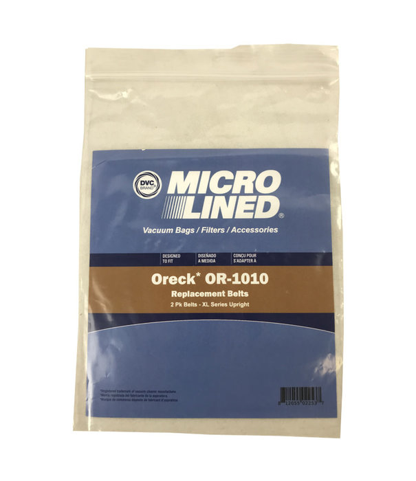 Oreck 2 Pack Belts - Oreck XL Series (Flat)