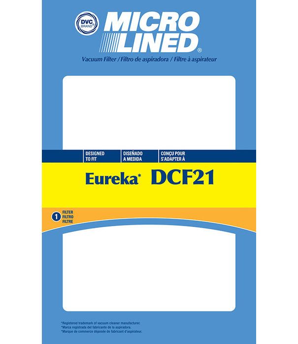 Eureka DVC Hepa Filter - Eureka (DCF-21)