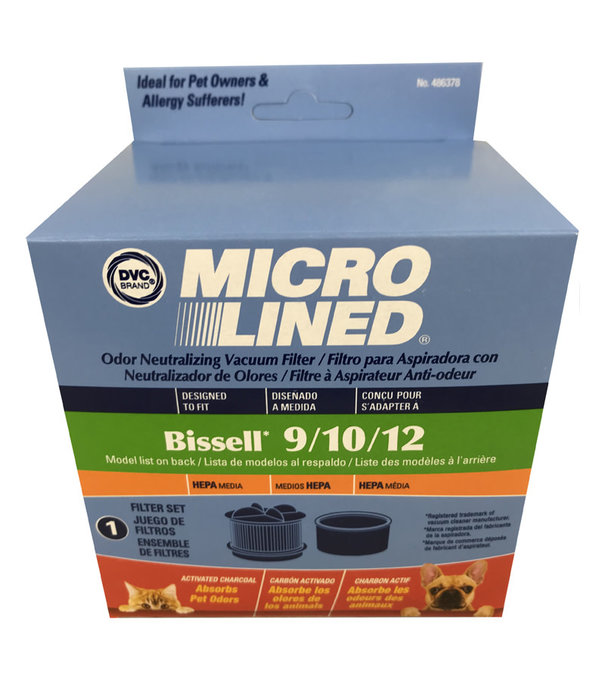 Bissell Filter Set DVC - Bissell (Style 9/10/12)