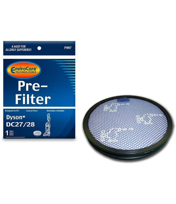 Dyson Envirocare Filter - Dyson Pre Motor DC27 & DC28