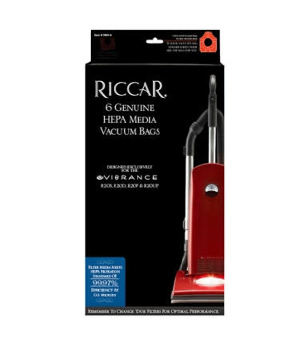 Riccar & Simplicity Riccar Hepa Bags - R20 Models (6 Pack)