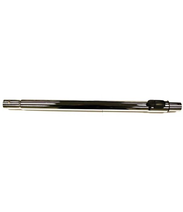 Central Vacuum Metal Wand Assembly -  1-1/4" Steel Telescopic Ratchet 22"-38" (Button Lock top)