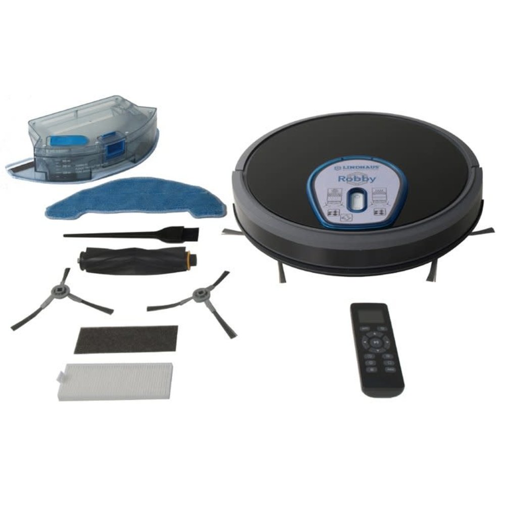 Lindhaus Lindhaus Robot Vacuum & Wet Mop Robby (15") MyVacuumPlace Vacuums Etc