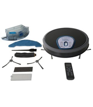 Lindhaus Robot Vacuum & Wet Mop - Robby (15")