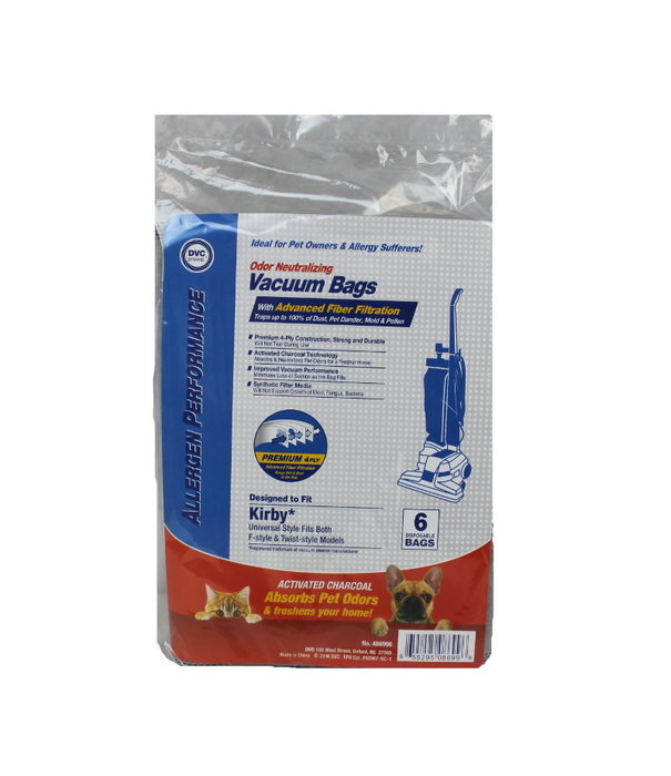 Kirby Kirby DVC Bags - Charcoal Odor Fighter (6 Pack)