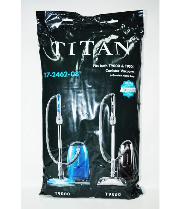 Titan Hepa Bags - Titan Canisters  (T9000 / T9500)
